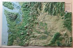 Washington State 3D Map 0053